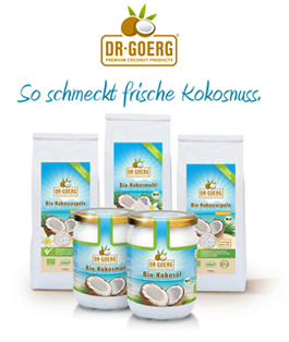 Tasokkaat Dr. Goerg kookosvalmisteet halvalla