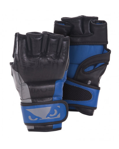 Bad Boy Legacy MMA Gloves Black/Blue/Grey