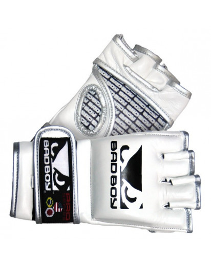 Bad Boy Pro Series MMA Gloves White
