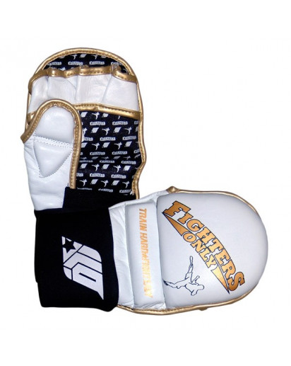 Fighters Only MMA Safety Gloves White