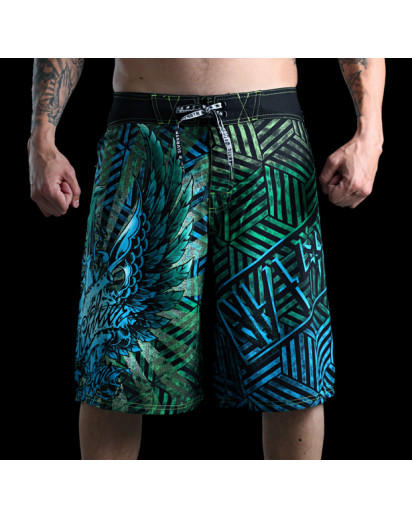 Silver Star Too Tough To Die Board Shorts