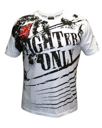 Fighters Only Splatter T-shirt White t-paita