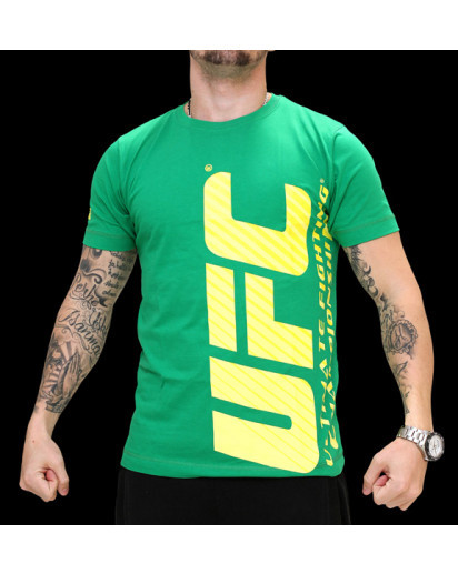 UFC Ultimate II Green/Yellow t-paita