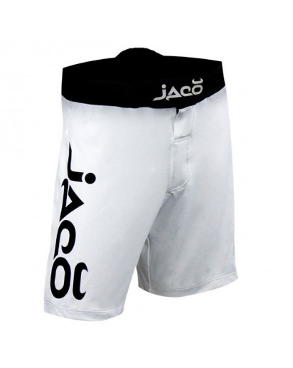 Jaco Resurgence MMA Fight Shorts White