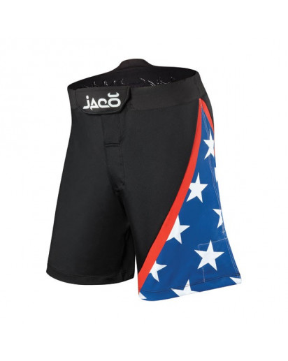 Jaco USA Resurgence MMA Fight Shorts Black