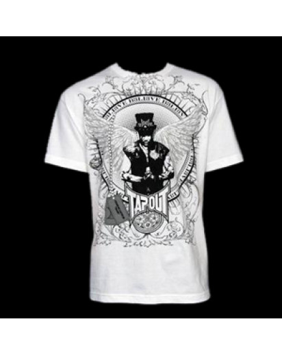 TapouT We Still Believe Mask Tribute Series White t-shirt