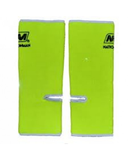 Nationman Ankle Support Free Size Yellow/White (pair)