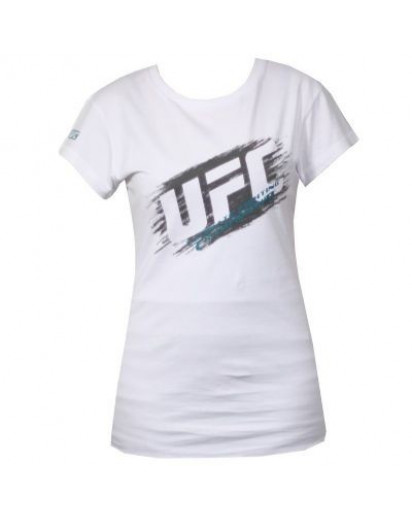 UFC Ladies Scratch White t-paita