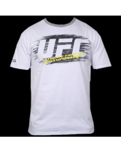 UFC Scrape White/Grey t-paita