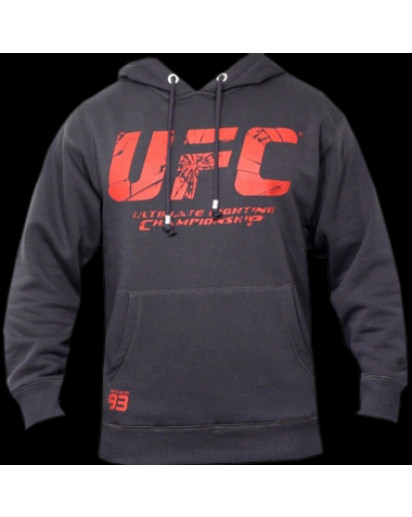 UFC Shatter Hoodie Charcoal