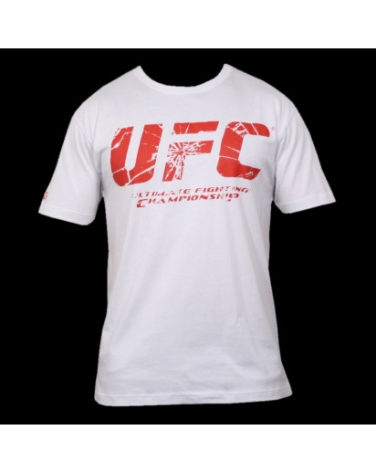 UFC Shatter White/Red t-paita