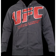 UFC Raised Cage Hoodie Charcoal