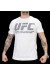 UFC Logo White/Grey t-paita
