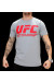 UFC Supporter Grey/Red t-paita