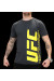 UFC Ultimate Charcoal/Yellow t-paita