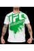 UFC Splatter White/Green t-paita