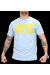 UFC Supporter Pale Blue/Yellow t-paita