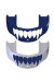 TapouT Adult Fang Mouthguards Blue