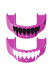 TapouT Adult Fang Mouthguards Pink