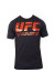 UFC Cage Black/Red tee