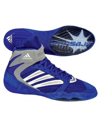 Adidas Tyrint III Wrestling Shoes, blue