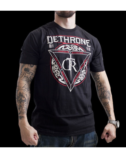 Dethrone Royalty Serpents T-shirt Black