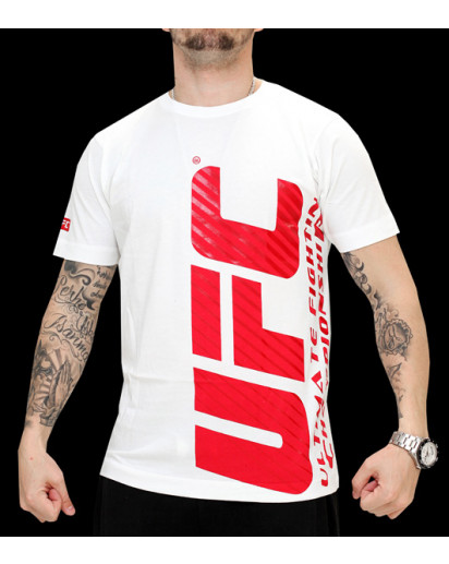 UFC Ultimate II White/Red tee