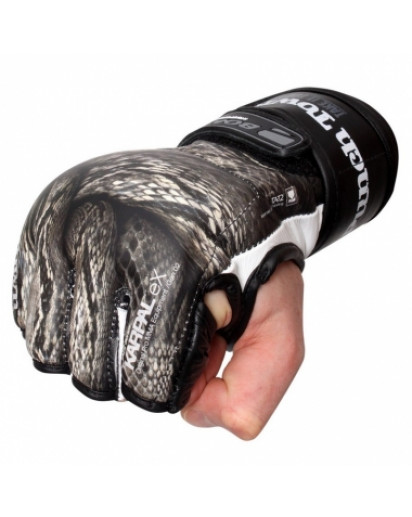 PunchTown KARPAL eX TAT2 mk II Crush Black MMA Gloves