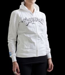 UFS.FI | TapouT Womens Queen French Terry Hoodie White