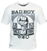 Edullinen Bad Boy First Design t-paita valkoinen