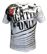 Fighters Only Splatter T-shirt White t-paita