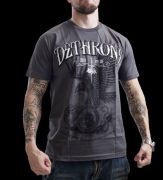 Dethrone Royalty Eagle Has Landed T-shirt Grey