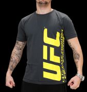 UFC Ultimate Charcoal/Yellow tee