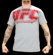 UFC Real Grey/Red t-paita