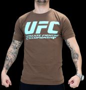 UFC Supporter Brown/Pale Blue t-paita