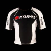 Koral Rash Guard Short Sleeve Black