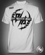 Panic Switch Stencil T-shirt White