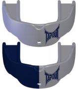 TapouT Adult Mouthguards Silver/Navy Blue