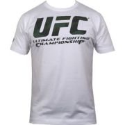 UFC Camo Logo White tee
