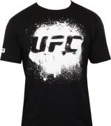 UFC Fist Black/White t-paita