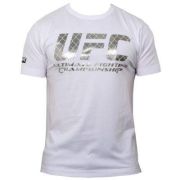 UFC Foil Logo T-shirt White