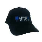 UFS Team Cap Black lippis